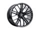 Performance Replicas PR194 Gloss Black Machined Wheel; 20x10 (16-24 Camaro, Excluding SS w/ 6-Piston Front Calipers & ZL1)