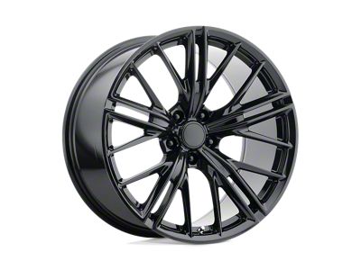 Performance Replicas PR194 Gloss Black Wheel; Rear Only; 20x10 (16-24 Camaro, Excluding SS w/ 6-Piston Front Calipers & ZL1)