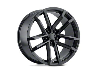 Performance Replicas PR208 Gloss Black Wheel; Rear Only; 20x10 (16-24 Camaro, Excluding SS w/ 6-Piston Front Calipers & ZL1)