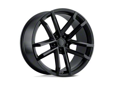 Performance Replicas PR208 Satin Black Wheel; 20x10; 35mm Offset (16-24 Camaro, Excluding SS w/ 6-Piston Front Calipers & ZL1)