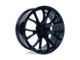 Performance Replicas PR161 Gloss Black Wheel; Rear Only; 22x11 (08-23 RWD Challenger, Excluding SRT Hellcat & Widebody)