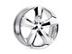 Performance Replicas PR170 Chrome Wheel; 20x8 (08-23 Challenger w/o Brembo Brakes)