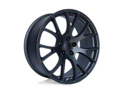 Performance Replicas PR161 Matte Black Wheel; Rear Only; 22x11 (11-23 RWD Charger, Excluding Widebody)