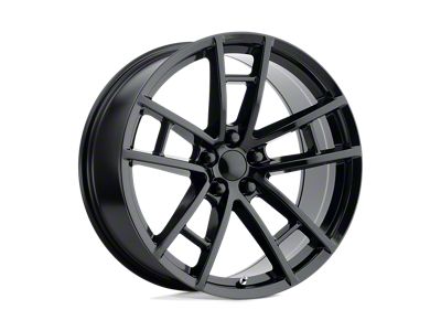 Performance Replicas PR195 Gloss Black Wheel; 20x9; 20mm Offset (11-23 RWD Charger, Excluding Widebody)