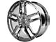 Performance Replicas PR160 Chrome Wheel; 18x8.5 (97-04 Corvette C5)