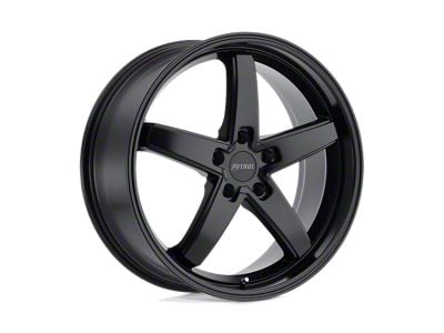 Petrol P1B Matte Black Wheel; 20x8.5 (05-09 Mustang)