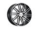 Petrol P1C Gloss Black with Machined Face Wheel; 19x8 (05-09 Mustang GT, V6)