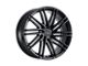 Petrol P1C Gloss Black Wheel; 17x8 (05-09 Mustang GT, V6)