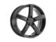 Petrol P2A Matte Black Wheel; 18x8 (05-09 Mustang GT, V6)