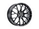 Petrol P2B Gloss Black Wheel; 18x8 (05-09 Mustang GT, V6)