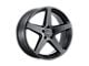 Petrol P2C Semi Gloss Black Wheel; 18x8 (05-09 Mustang GT, V6)