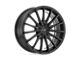 Petrol P3A Matte Black Wheel; 17x8 (05-09 Mustang GT, V6)