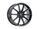 Petrol P4B Gloss Black Wheel; 17x8 (05-09 Mustang GT, V6)