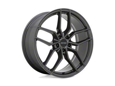 Petrol P5C Gloss Gunmetal Wheel; 17x8 (05-09 Mustang GT, V6)