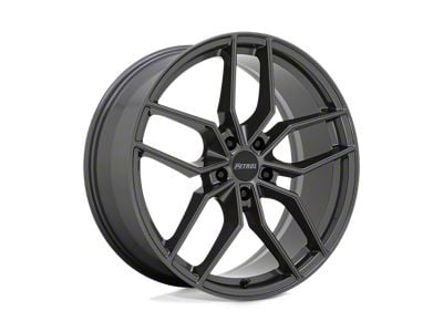 Petrol P5C Gloss Gunmetal Wheel; 19x8 (05-09 Mustang GT, V6)