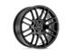 Petrol P6A Matte Black Wheel; 19x8 (05-09 Mustang GT, V6)