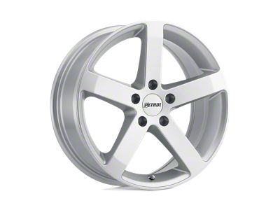 Petrol P3B Gloss Silver Wheel; 17x7 (06-10 Charger, Excluding SRT8)