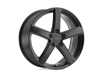 Petrol P2A Matte Black Wheel; 18x8 (10-14 Mustang GT w/o Performance Pack, V6)