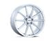 Petrol P4B Gloss Silver Wheel; 20x8.5 (10-14 Mustang GT w/o Performance Pack, V6)