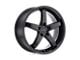 Petrol P1B Matte Black Wheel; 19x8 (94-98 Mustang)