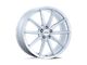 Petrol P4B Gloss Silver Wheel; 20x8.5 (99-04 Mustang GT, V6)