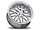 Petrol P4C Silver Machined Wheel; 19x8 (08-23 RWD Challenger, Excluding Widebody)