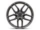 Petrol P5C Gloss Gunmetal Wheel; 19x8; 40mm Offset (08-23 RWD Challenger, Excluding Widebody)