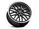 Petrol P4C Gloss Black Machined Wheel; 18x8 (07-10 AWD Charger)
