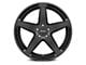 Petrol P2C Semi Gloss Black Wheel; 18x8 (21-24 Mustang Mach-E, Excluding GT)