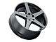 Petrol P2C Semi Gloss Black Wheel; 19x8 (21-24 Mustang Mach-E)