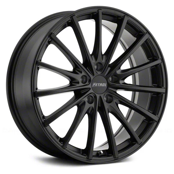 Petrol Mach-E P3A Matte Black Wheel; 18x8; 40mm Offset 1880P3A405108M72 ...