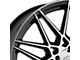 Petrol P3C Gloss Black Machined Wheel; 18x8 (21-24 Mustang Mach-E, Excluding GT)