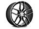 Petrol P5C Gloss Black Machined Wheel; 18x8 (21-24 Mustang Mach-E, Excluding GT)