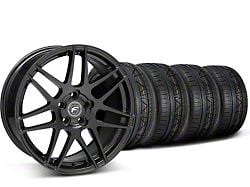 19x9 Forgestar F14 Wheel & NITTO High Performance INVO Tire Package (15-23 Mustang GT, EcoBoost, V6)