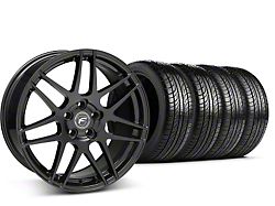 19x9 Forgestar F14 Wheel & Pirelli All-Season P Zero Nero Tire Package (15-23 Mustang GT, EcoBoost, V6)