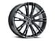 Platinum Prophecy Gloss Gunmetal Gray Wheel; 18x8 (07-10 AWD Charger)
