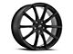 Platinum Flux Satin Black Wheel; 20x8.5 (17-23 AWD Challenger)
