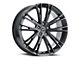 Platinum Prophecy Gloss Gunmetal Gray Wheel; 18x8 (17-23 AWD Challenger)