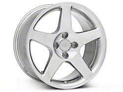 2003 Cobra Style Polished Wheel; 17x9; 18mm Offset (87-93 Mustang, Excluding Cobra)