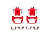 PowerStop Performance Rear Brake Calipers; Red (09-20 Challenger GT, R/T, Rallye Redline & SXT w/ Dual Piston Front Calipers & Vented Rear Rotors; 2011 Challenger SE w/ Dual Piston Front Calipers & Vented Rear Rotors)