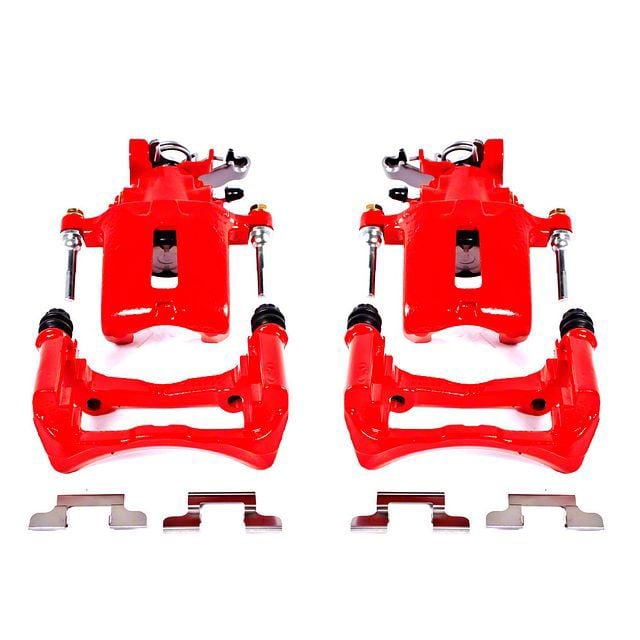 PowerStop Mustang Performance Rear Brake Calipers; Red S4926 (05