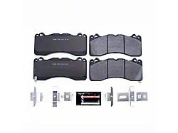 PowerStop Track Day Carbon-Fiber Metallic Brake Pads; Front Pair (15-18 GT w/ Performance Pack)