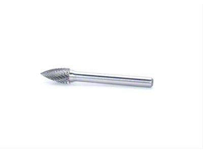 2-Inch Shank Double Cut 1/2-Inch Flame Carbide Burr