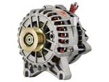 Powermaster 6G Style Large Frame V Mount Alternator with 6-Groove Pulley; 200 Amp; Natural (99-04 Mustang GT)