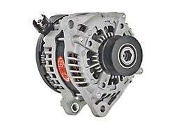 Powermaster Denso Hair Pin Style Alternator with 6-Groove Clutch Pulley; 245 Amp; Natural (11-17 Mustang GT, GT350)