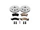 PowerStop OE Replacement Brake Rotor and Pad Kit; Front (1993 Camaro)