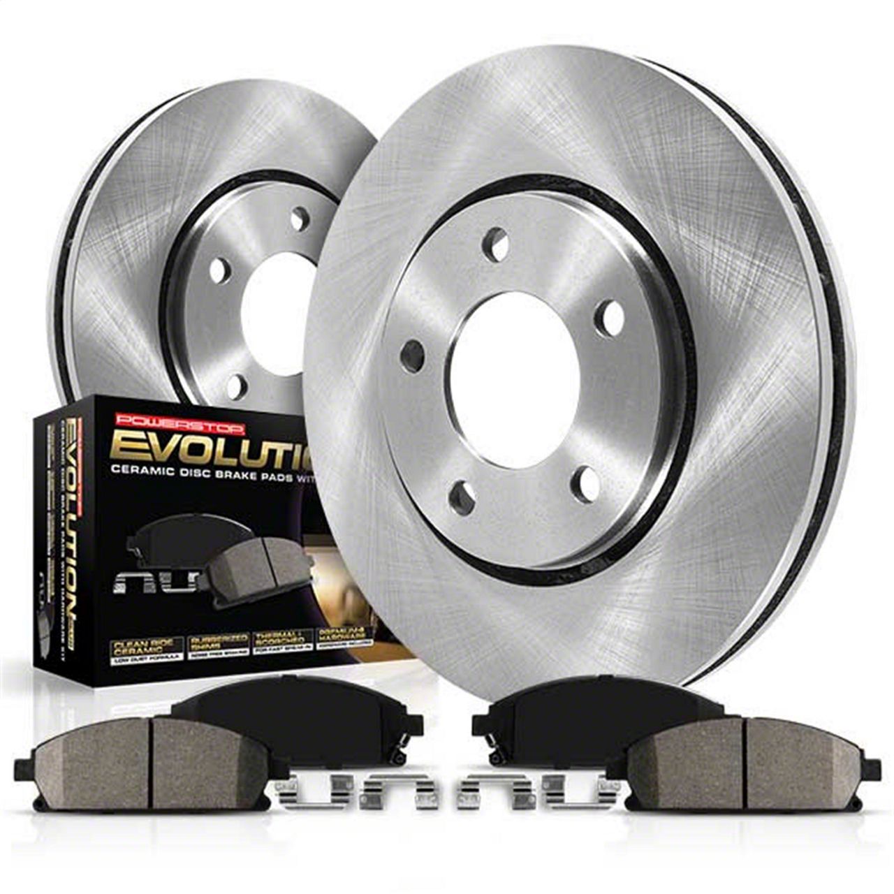 PowerStop Camaro OE Replacement Brake Rotor and Pad Kit; Front KOE1534 ...