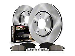 PowerStop OE Replacement Brake Rotor and Pad Kit; Rear (98-02 Camaro)