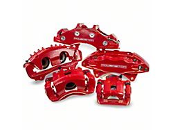 PowerStop Performance Front Brake Calipers; Red (98-02 Camaro)