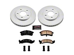 PowerStop Z17 Evolution Plus Brake Rotor and Pad Kit; Front (94-97 Camaro)